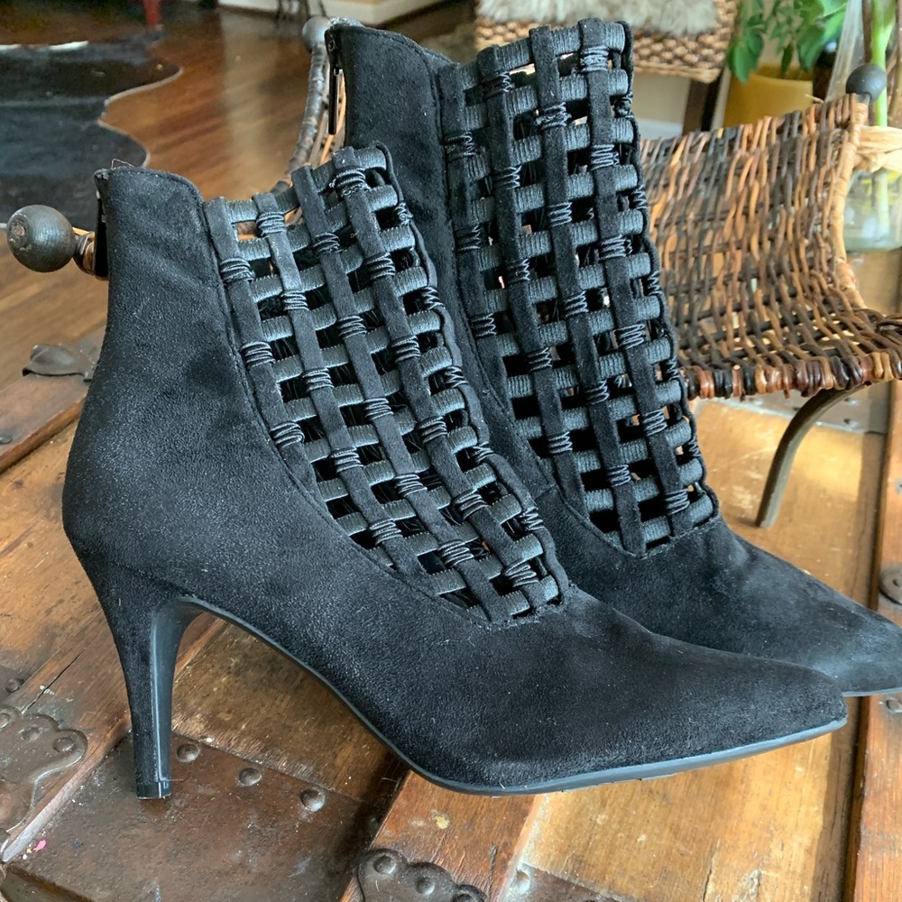 Black booties